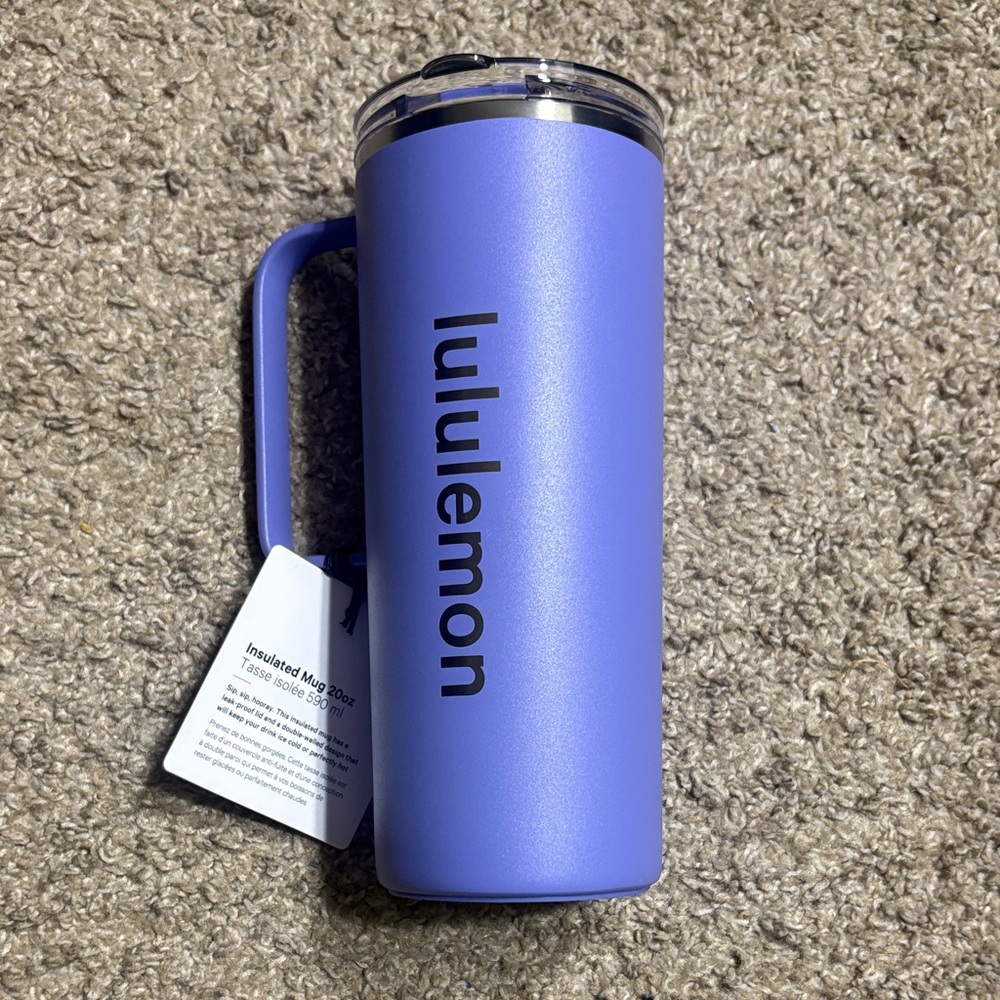 NWT Lululemon Insulated Mug 20OZ in Dusty Lilac